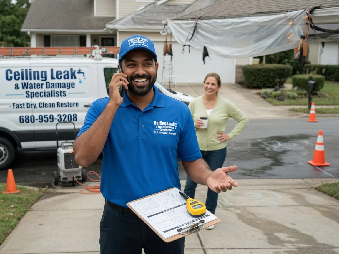 Ceiling Leak Cleanup Tuckerton, NJ FAQs